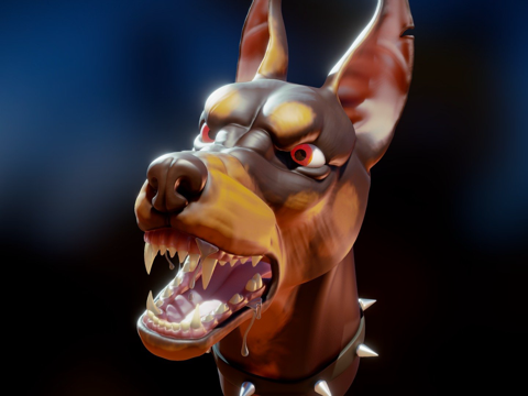 狂暴杜宾犬 - SJ第15天su模型