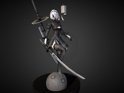 尼尔机械纪元2su模型