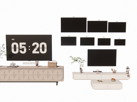 家具 柜子su模型