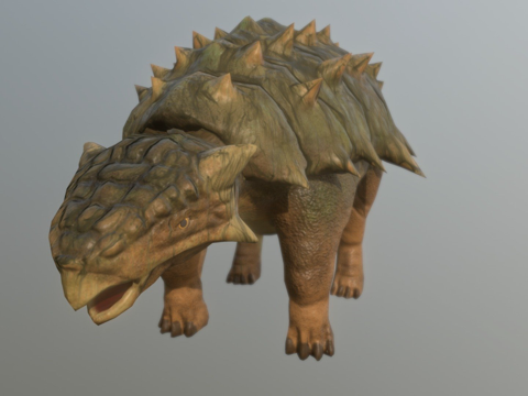 恐龙-甲龙su模型