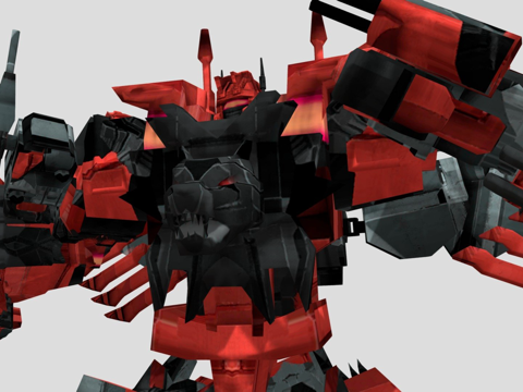 变形金刚地球战争掠兽王su模型