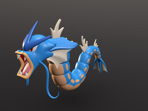 暴鲤龙由斯塔姆制作su模型