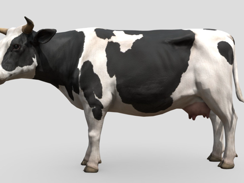 奶牛su模型