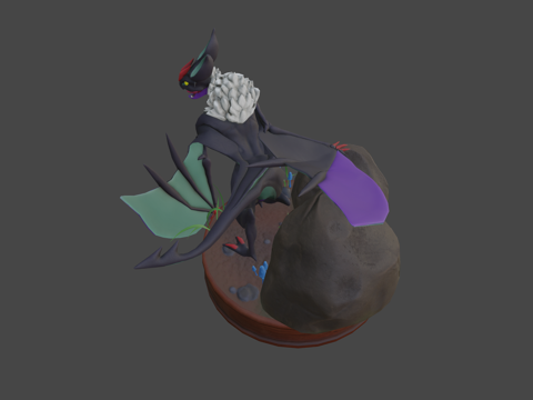 宝可梦#715-音波龙su模型