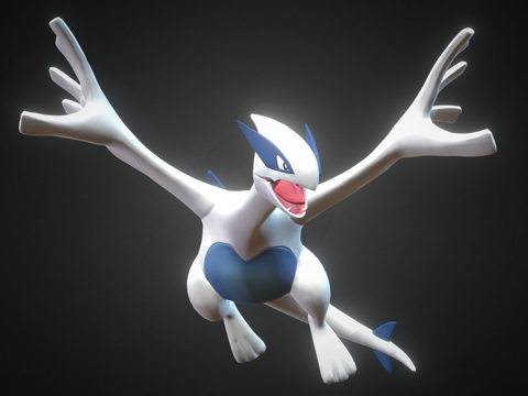 洛奇亚雕像su模型