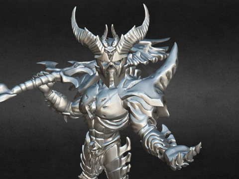 地狱骑士su模型