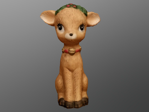 圣诞鹿su模型