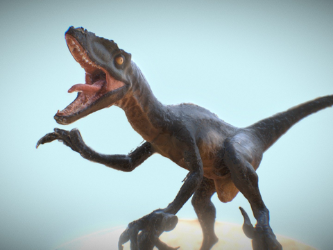 ZDF数字恐龙su模型