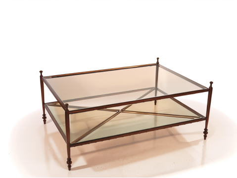 休闲餐桌椅su模型