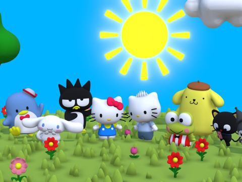 凯蒂猫和朋友们su模型