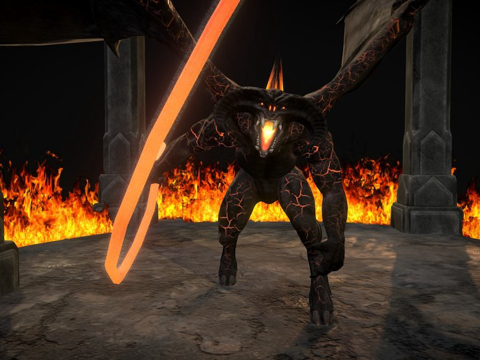 魔苟斯的炎魔su模型