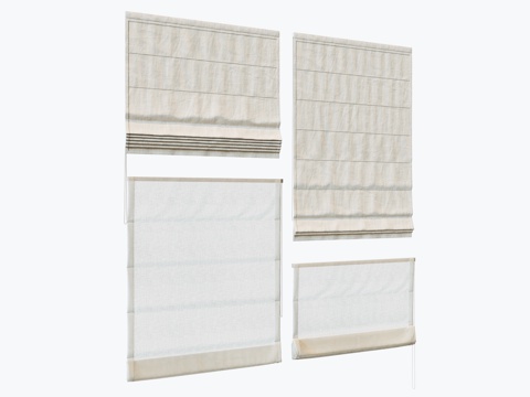 现代卷帘su模型