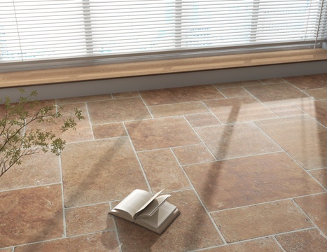 美式仿古地砖su模型