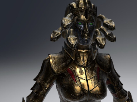 美杜莎之女su模型