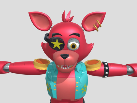 魅影狐狸su模型