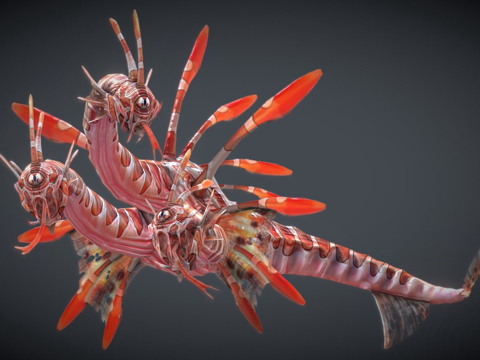 狮首海德拉su模型