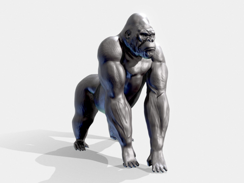 大猩猩金刚su模型
