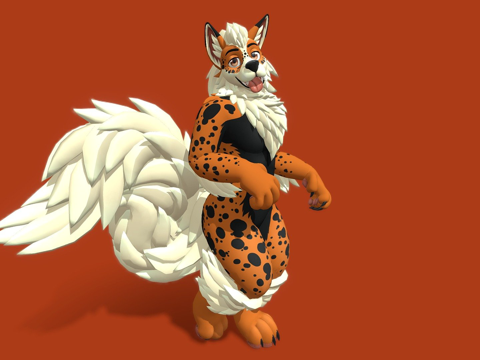 节奏VRChat虚拟形象su模型