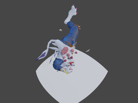 狼人加鲁鲁兽V2su模型