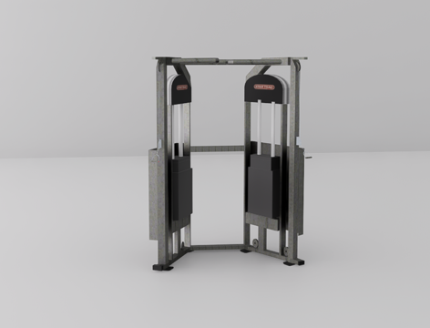 健身器材su模型