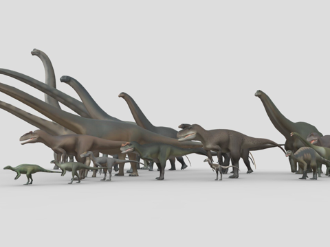 莫里森恐龙su模型