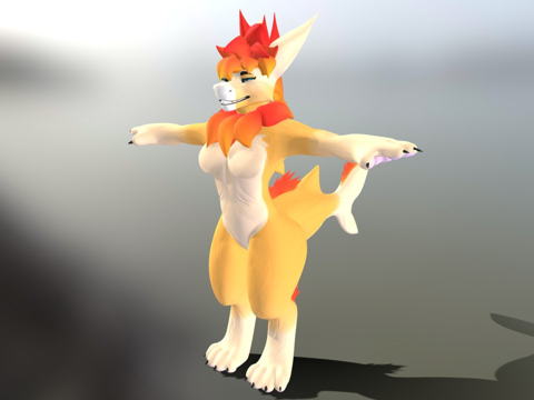 海豹人-虚拟现实聊天&amp;虚拟主播头像su模型