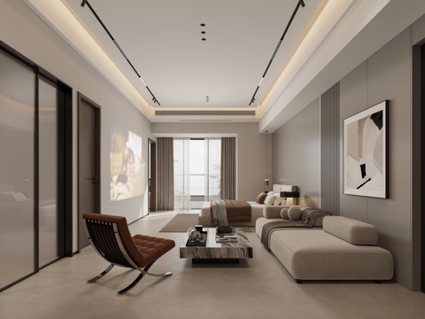 现代公寓su模型