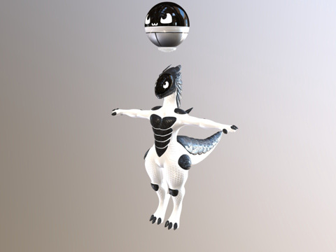 合成兽-VRChat&amp;VTuber虚拟形象su模型