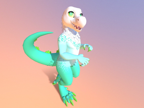 恐龙头像[2020更新版[$!]su模型