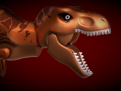 (绑定)乐高霸王龙su模型