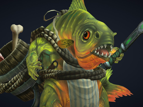 菲力牛排su模型