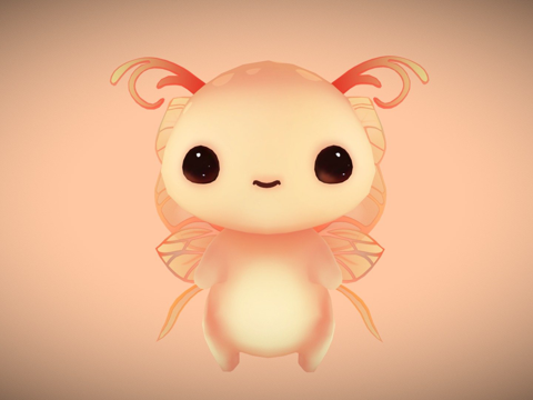 迷你龙-游戏就绪su模型