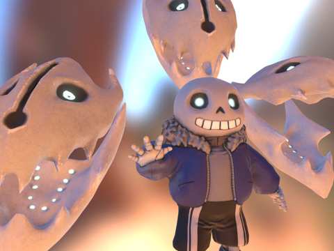 卡通人物su模型