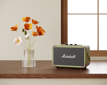 现代音响摆件 便捷式音响su模型