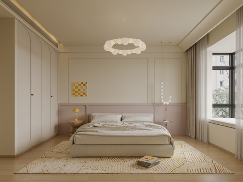 法式女儿房su模型