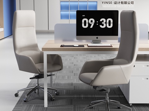 现代办公椅su模型