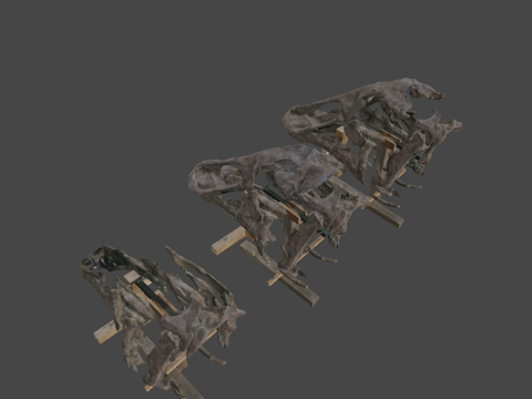 神威龙头骨su模型