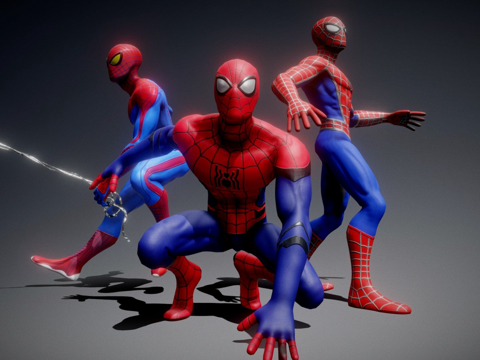 蜘蛛侠：英雄无归su模型