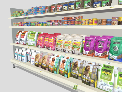 宠物用品区su模型su模型