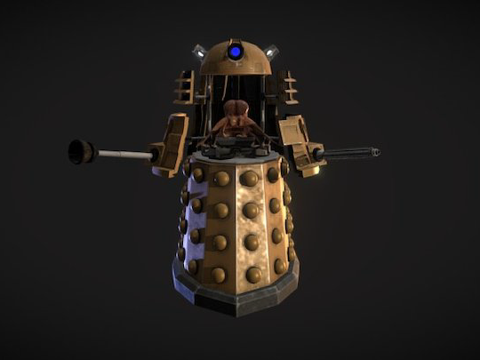 戴立克（开场动画）su模型