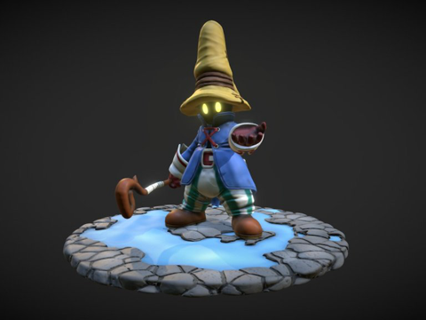 薇薇(姿势)-《最终幻想9》su模型