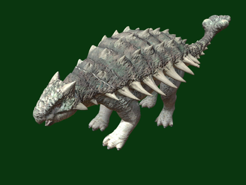 甲龙更新版su模型