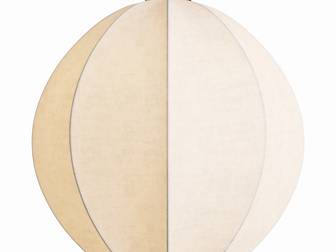 现代吊灯 球形吊灯 和纸吊灯su模型