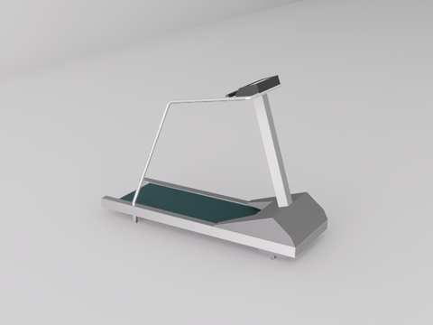 健身器材su模型