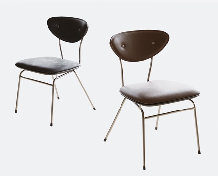 现代单椅 餐椅 书椅su模型