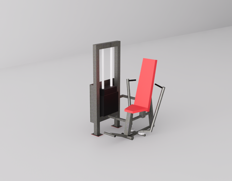 健身器材su模型