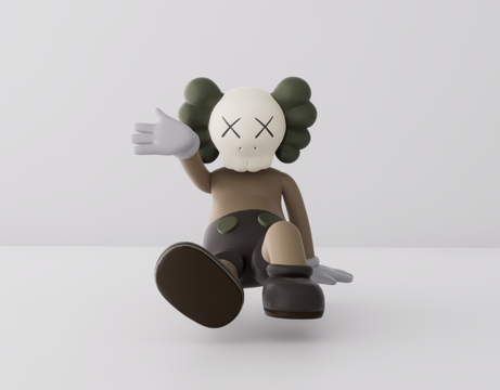 玩偶手办su模型