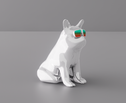 金属摆件su模型