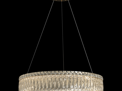  现代简约吊灯 吊灯 简约吊灯 轻奢吊灯 餐厅吊灯 玻璃吊灯3d模型 