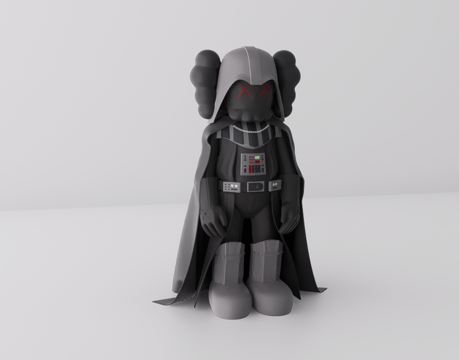 玩偶手办su模型